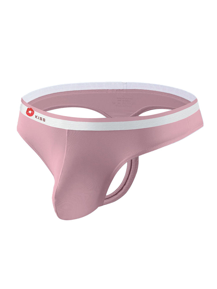 3 Pack Men's U-Pouch Ice Silk Sexy Thong