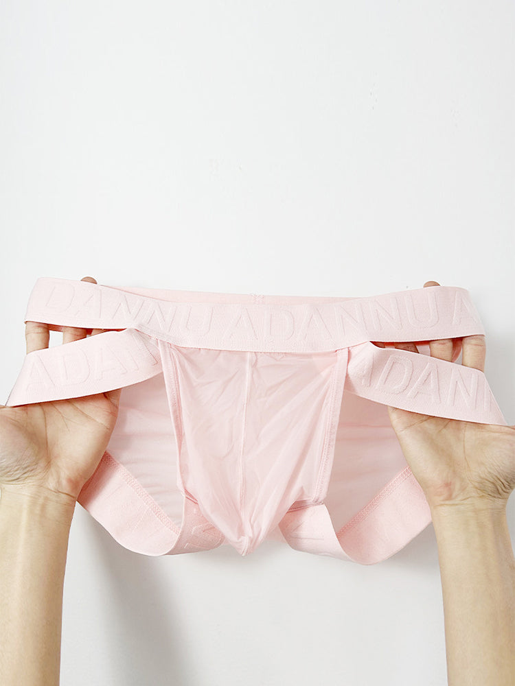 Men's Sheer Double Strap Sexy Bikini