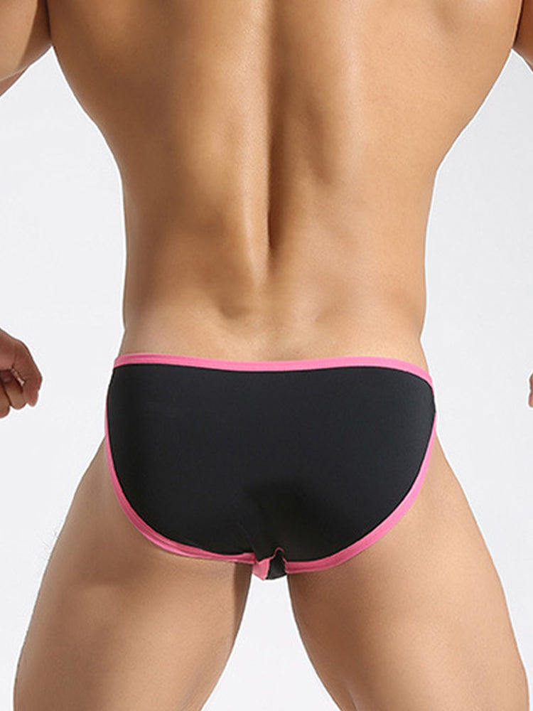 3 Pack Men's U-Pouch Breathable Nylon Briefs