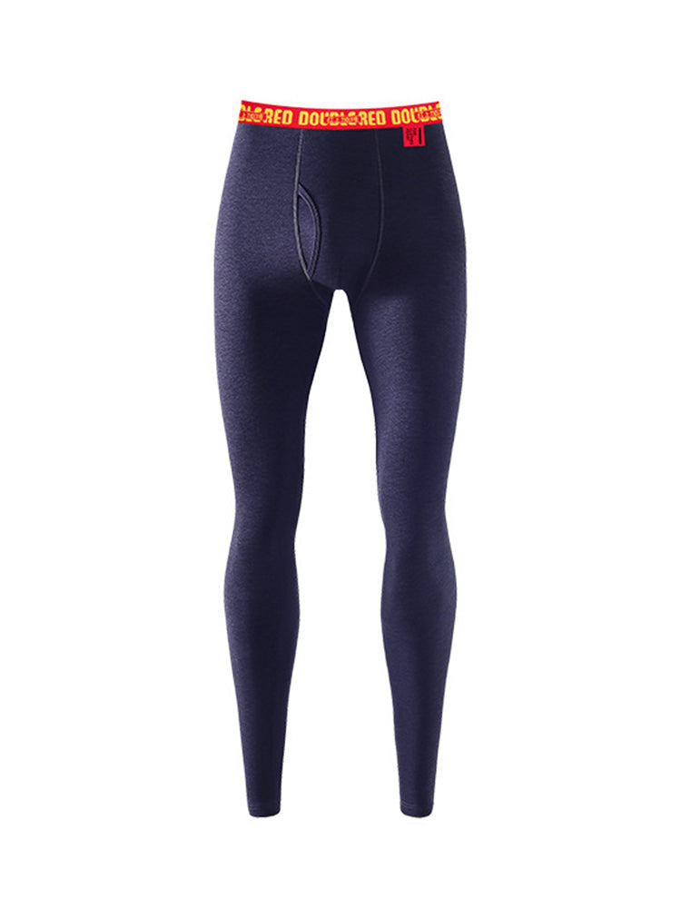 Men's Thermal Pants with Fleece Lining, Thickened Sports Base Layer Pants