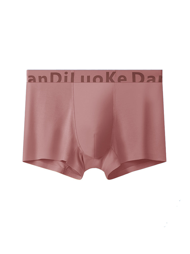 3 Pack Men's Antibacterial Seamless Boxer Briefs