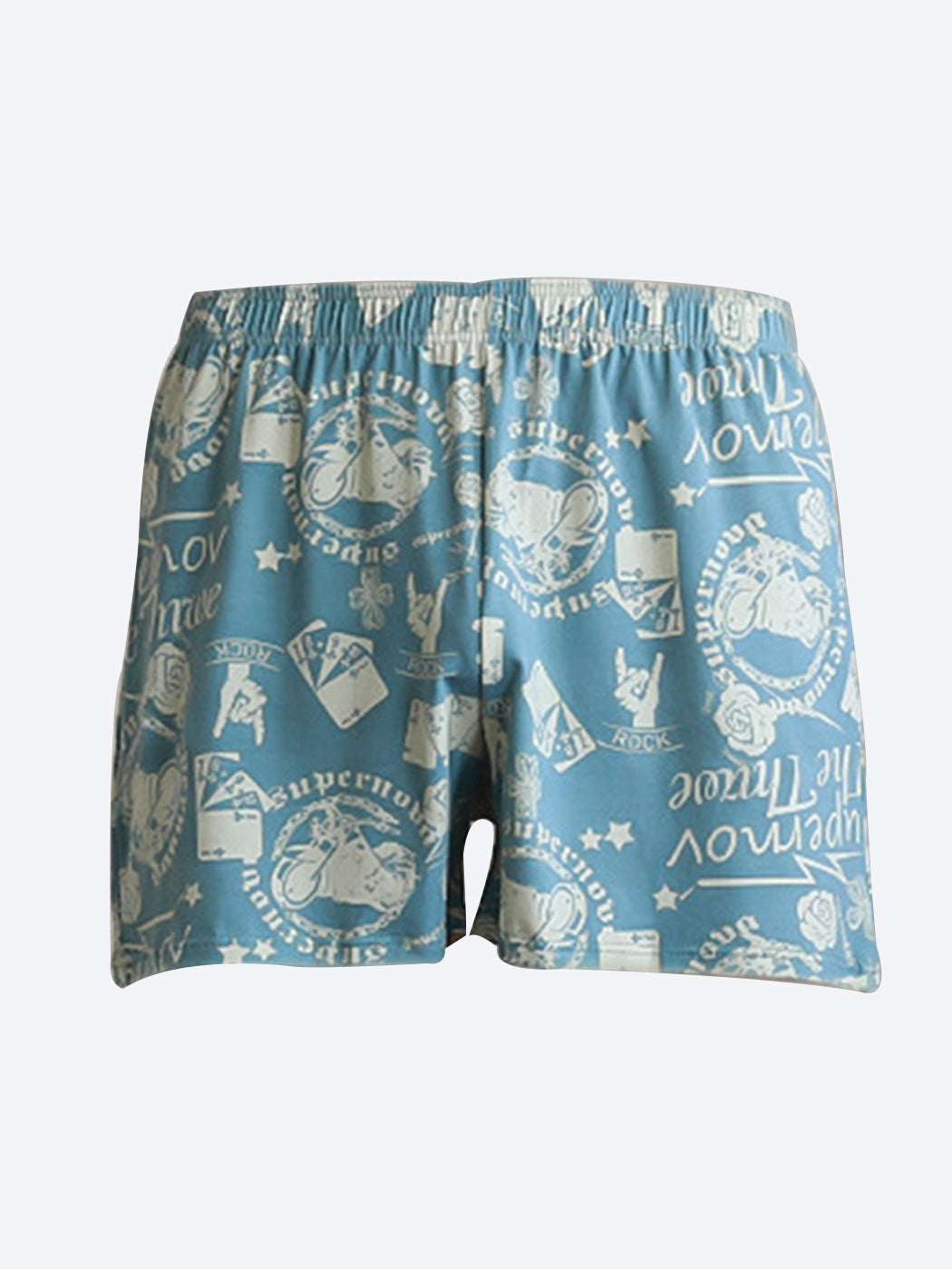 2 Pack Men's Relaxed Printed Cotton Boxers