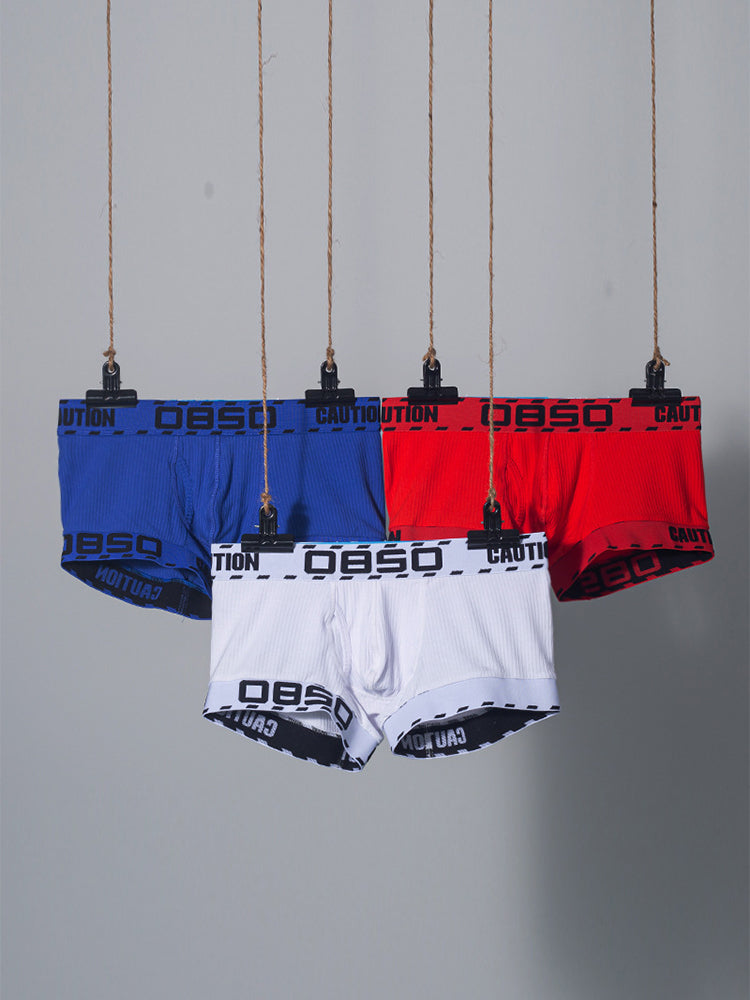 2 Pack Men's Breathable Cotton Performance Trunks