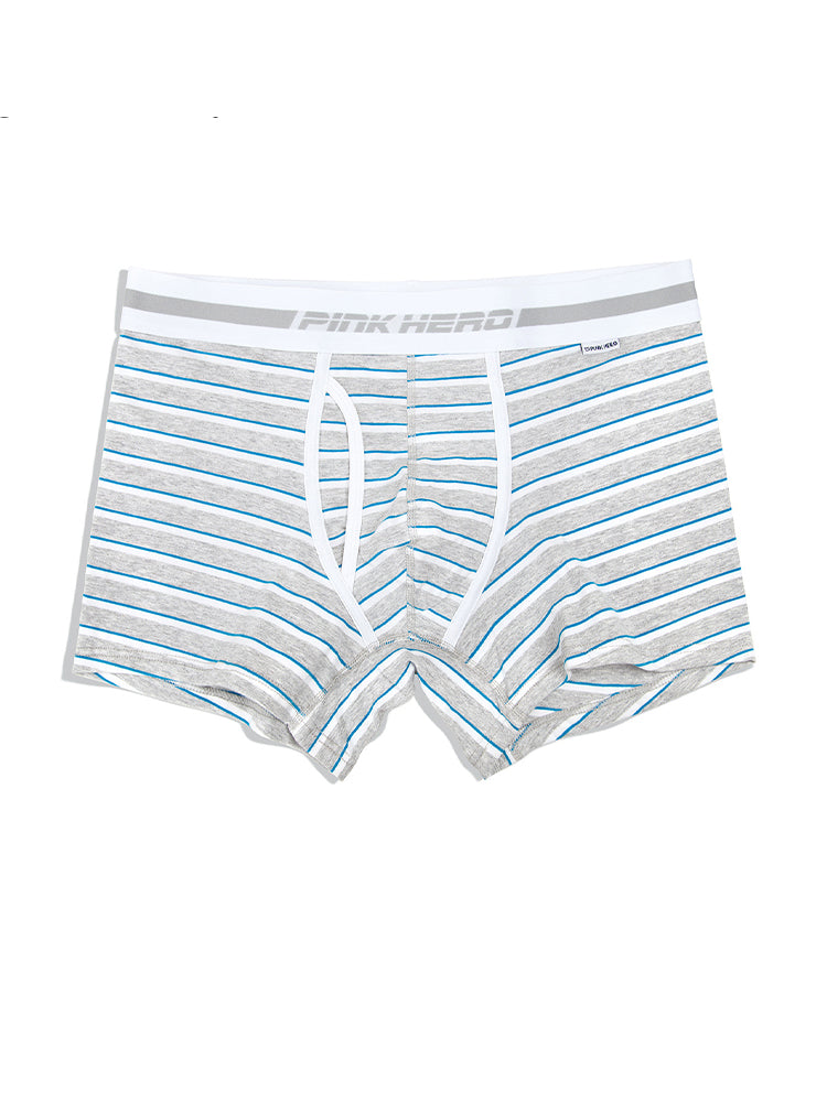 2 Pack European Luxury Brand Personalized Striped Men's Underwear