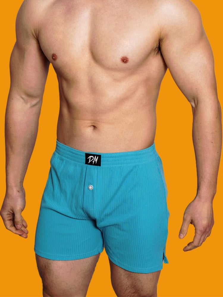 2 Pack Low-Rise Cotton Casual Solid Boxers