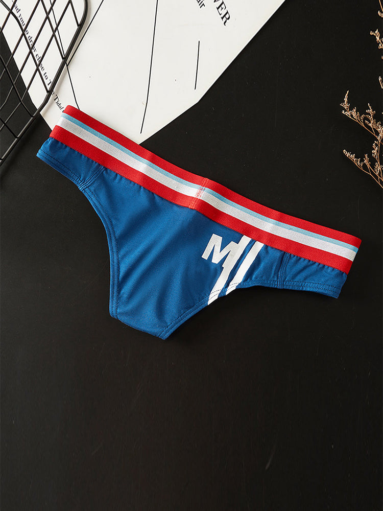 2-pack Men's Sexy Slim Fit Fashion U-convex Bikini