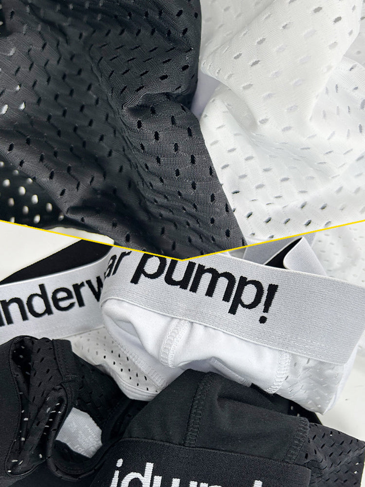 2-pack Men's Sports Mesh Breathable Briefs