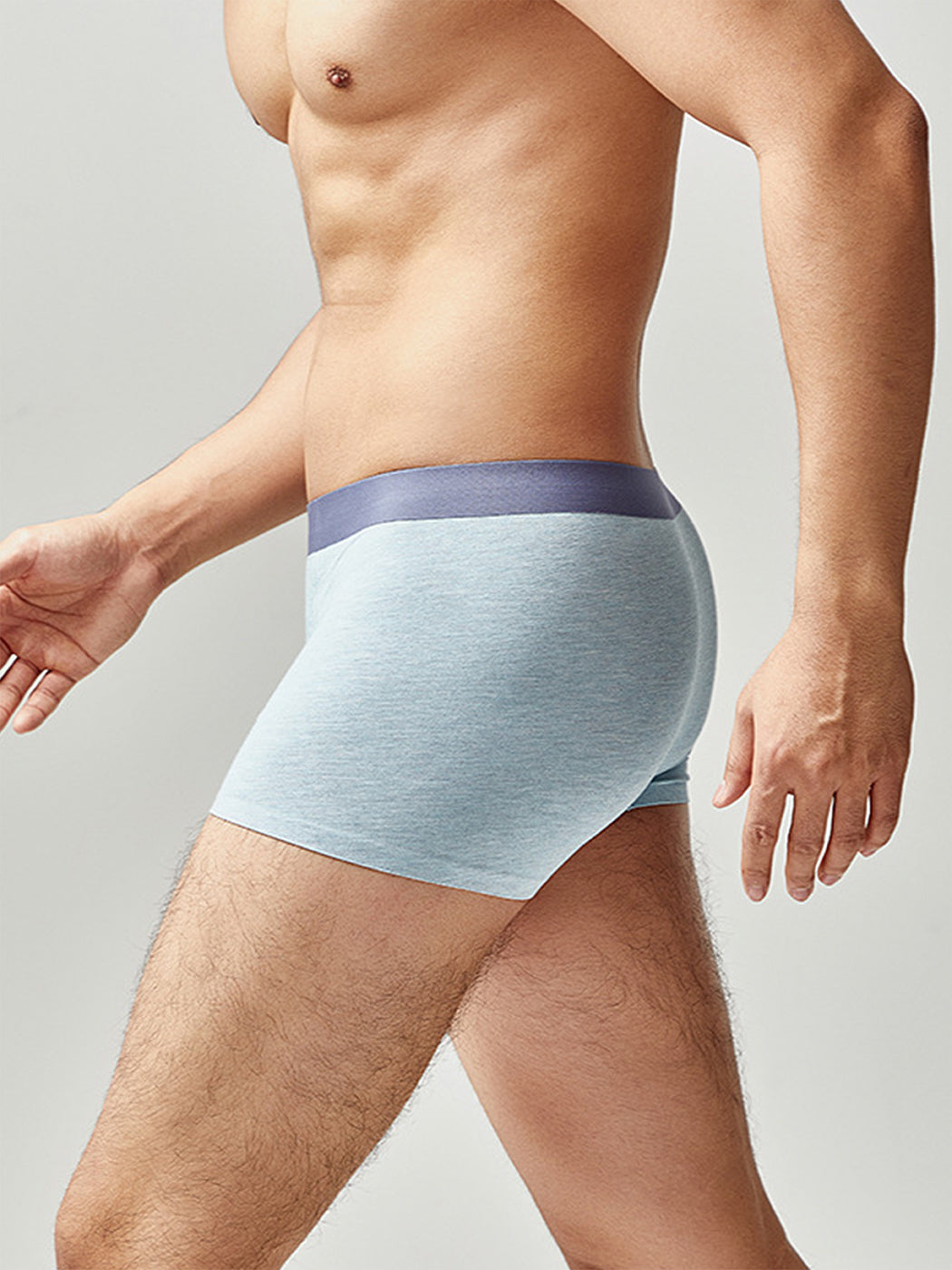 2 Pack Men's U Convex Pouch Trunks