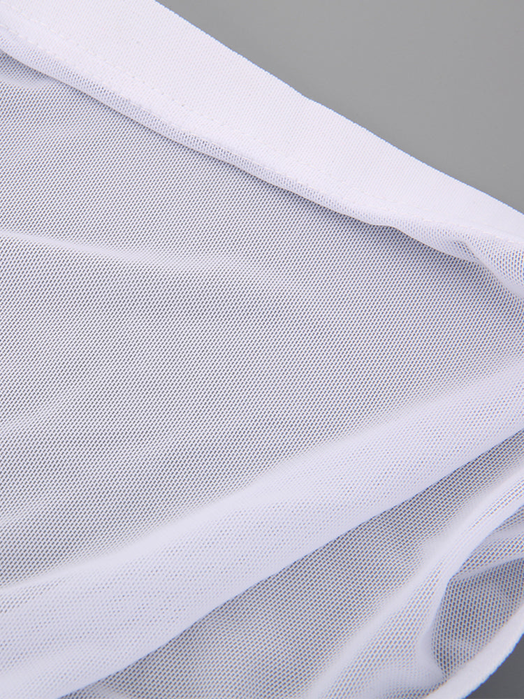 2 Pack Men's Seductive Mesh Sheer Briefs