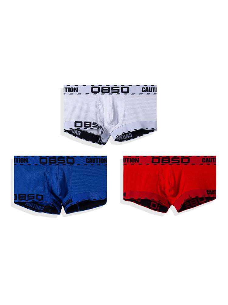 2 Pack Men's Breathable Cotton Performance Trunks