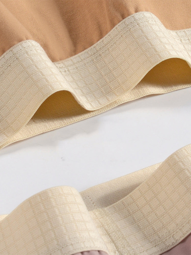 3 Pack Men's Cotton Mid-Rise Breathable Sports Tights Men's Boxer Briefs