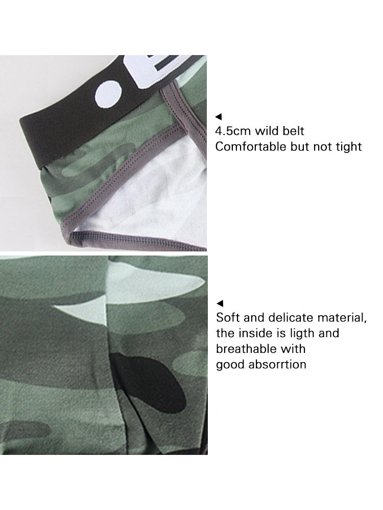 Men's Camouflage Low-Rise Sport brief