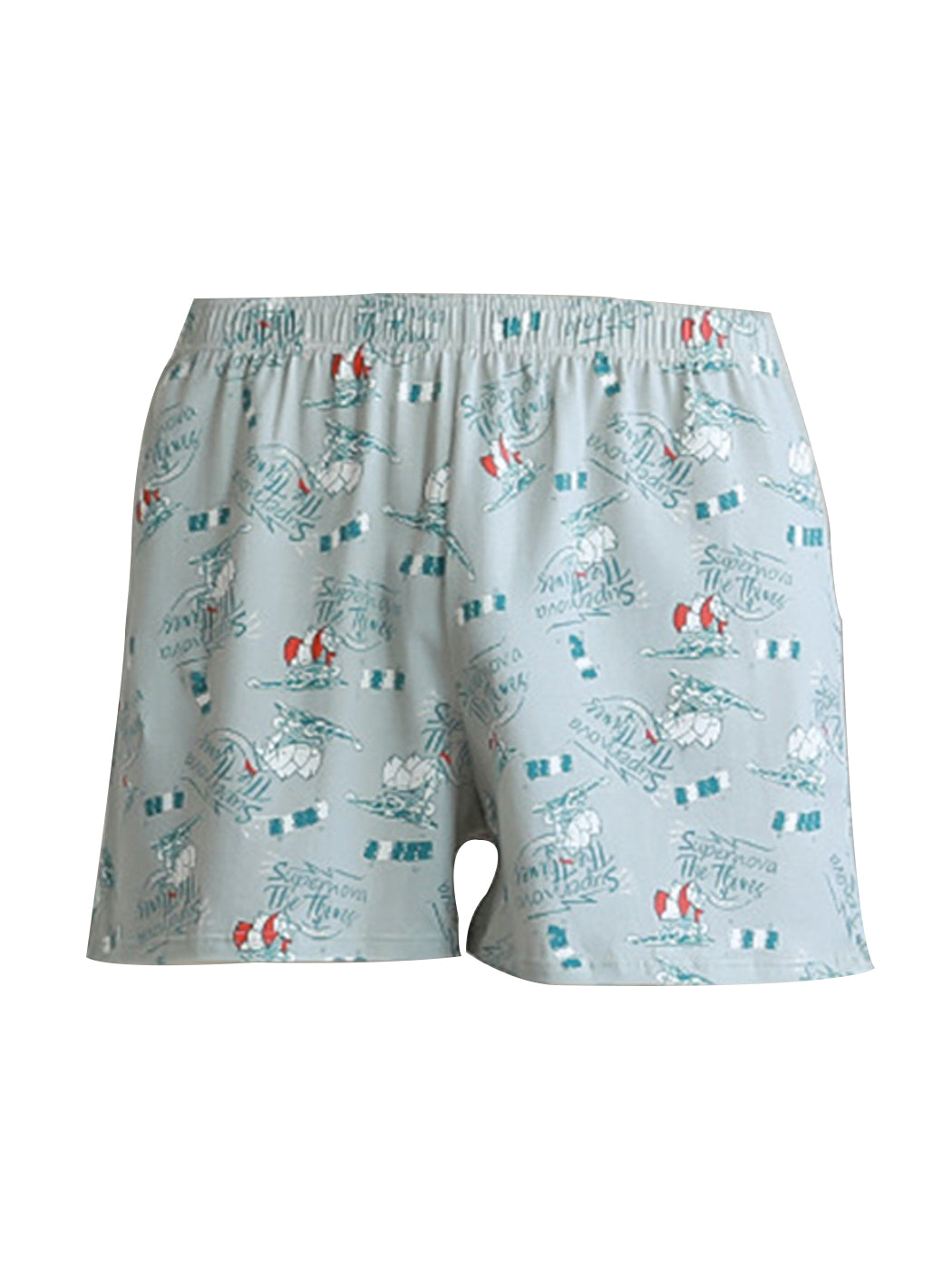 2 Pack Men's Relaxed Printed Cotton Boxers