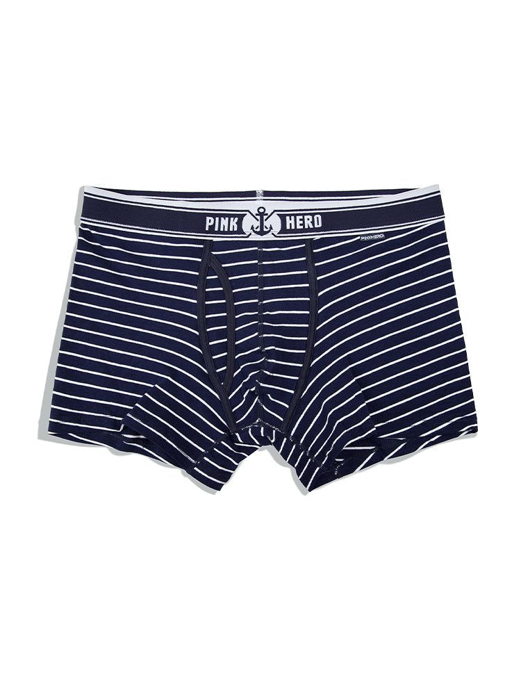 2 Pack European Luxury Brand Personalized Striped Men's Underwear