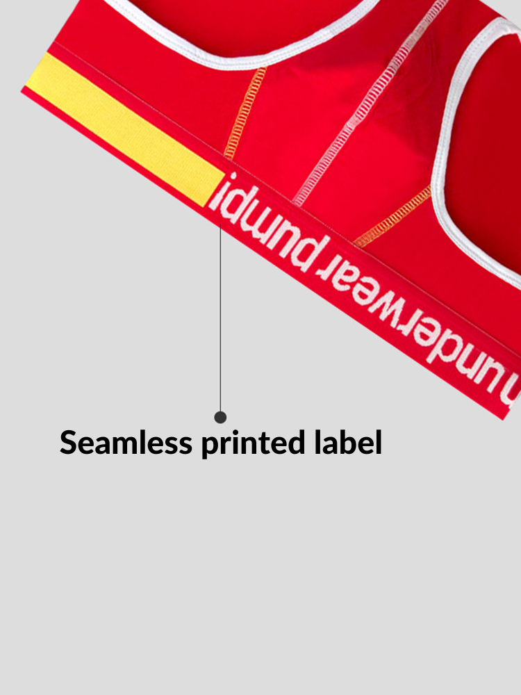 2 Pack Men's Middle-Rise Cotton Sexy Briefs