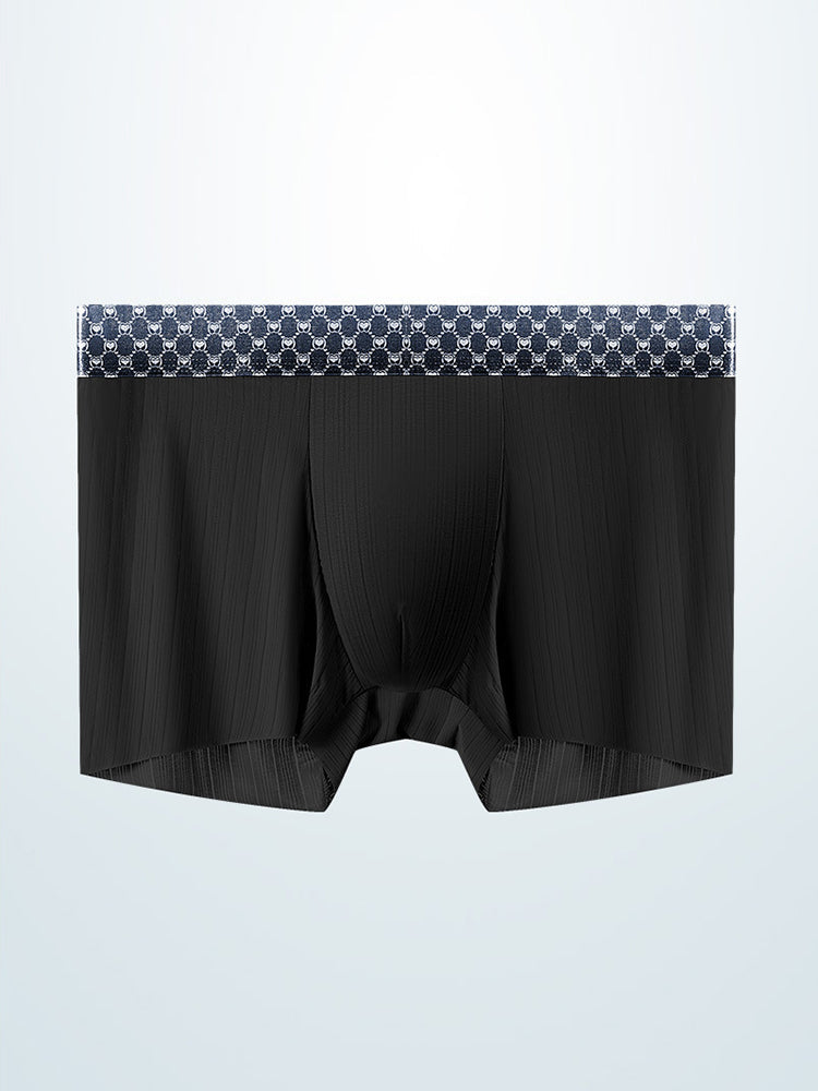 4 Pack Breathable Support Pouch Trunks For Men
