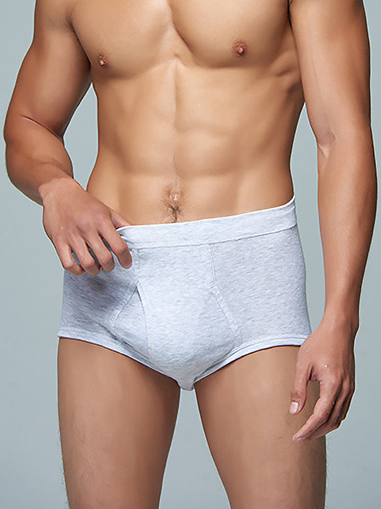 2 Pack Cool Cotton Underwear With Fly