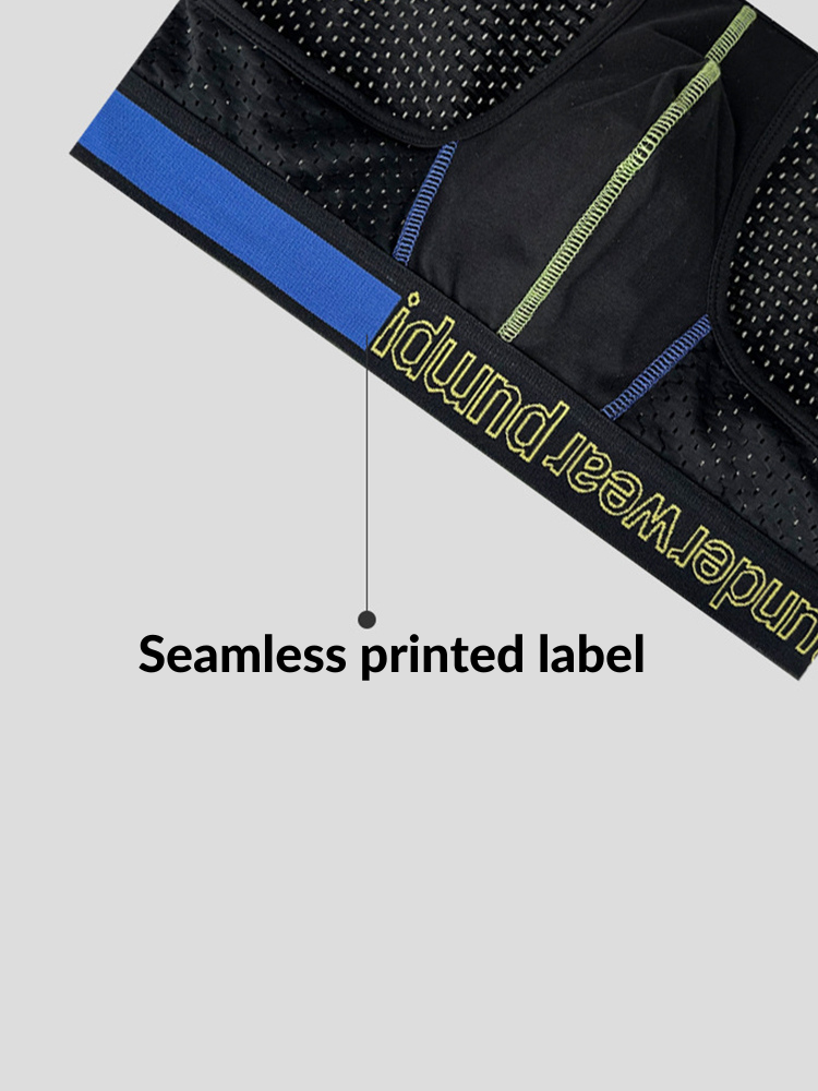 2 Pack Men's Mesh Loose Fit Sport Low-Rise Briefs