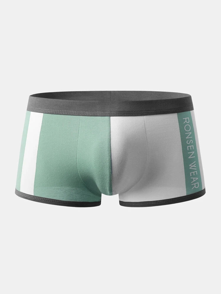 2 Pack Contrast Color Sports Style Men's Underwear