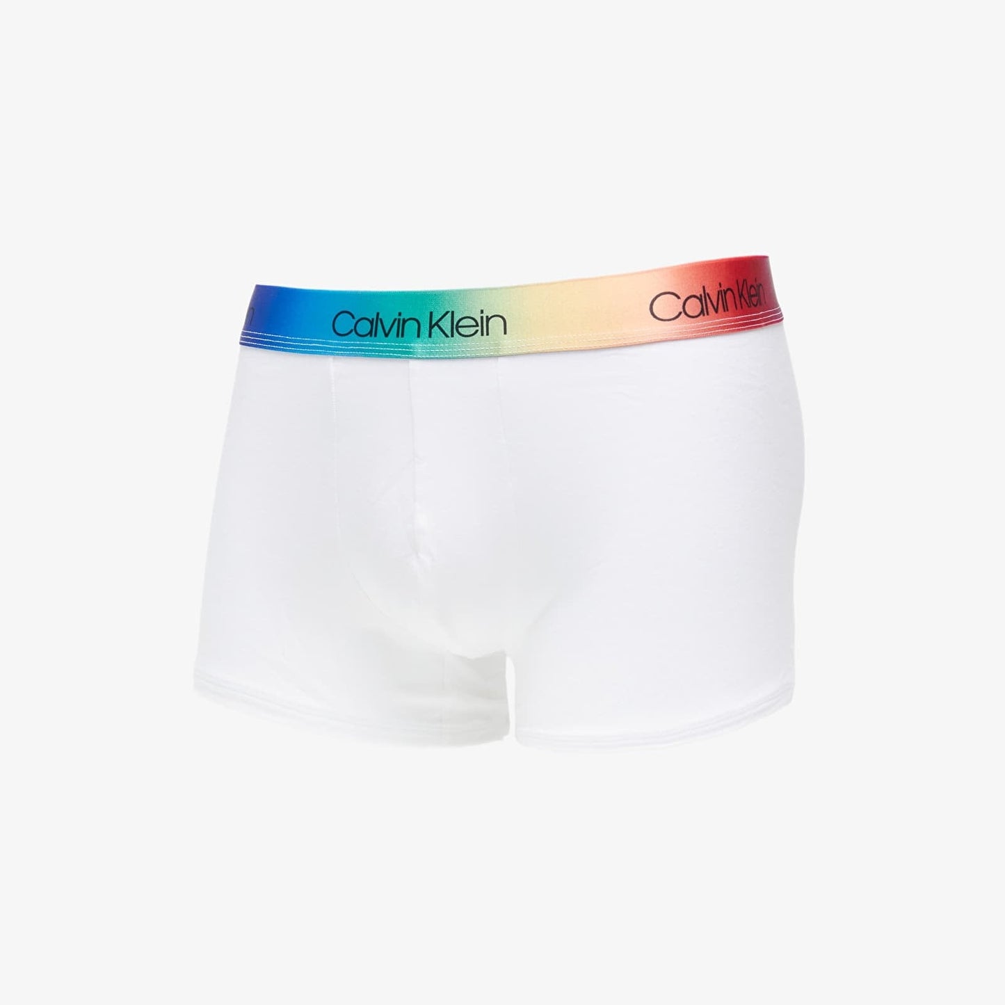 2 Pack Men's Cotton Sexy Antibacterial Rainbow Waistband Trunks