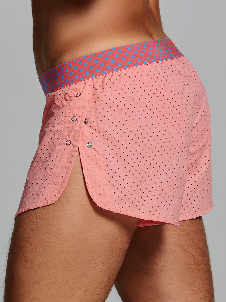 Men's Cotton Butt Lifter Boxers with Breathable Tummy Control