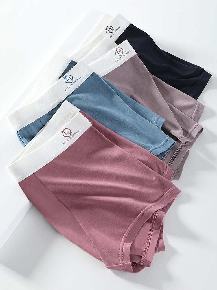 3 Pack Men's Traceless Breathable Modal Trunks