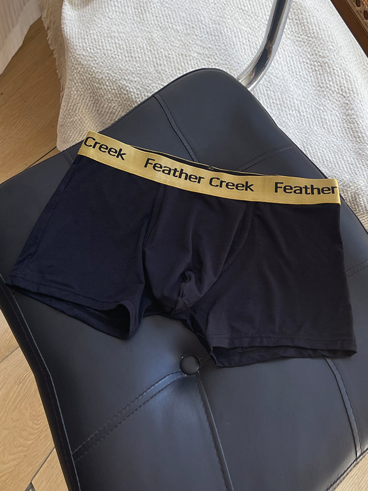 3 Pack Men's U-Shaped Large Pouch Breathable Comfortable Trunks