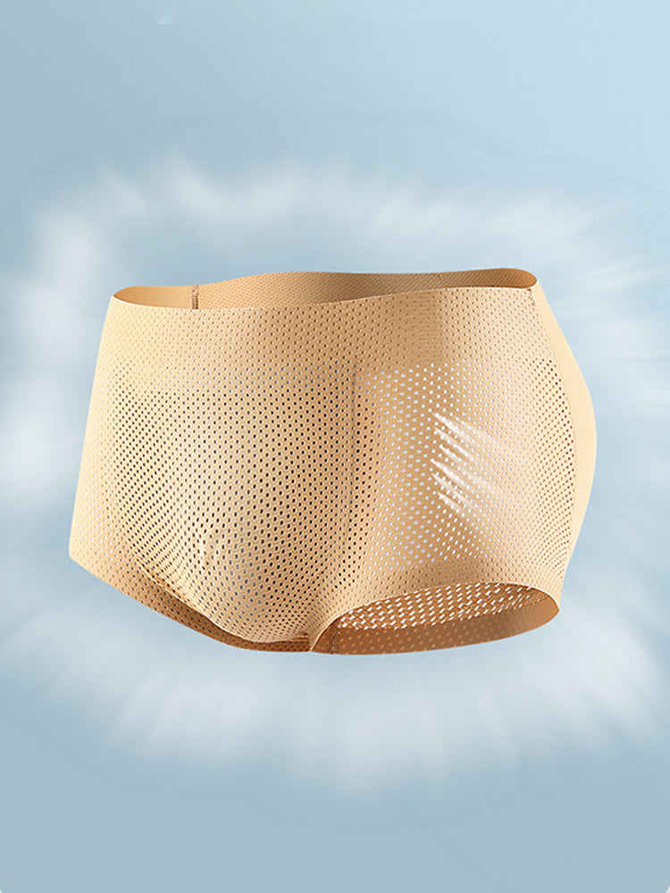 Hip Lift Mesh Breathable Seamless Trunks