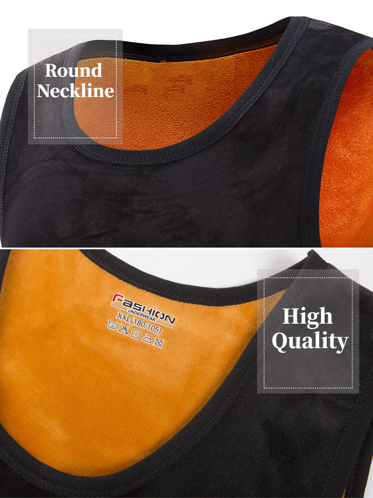 Men's Thickened Double-sided Fleece Thermal Vest