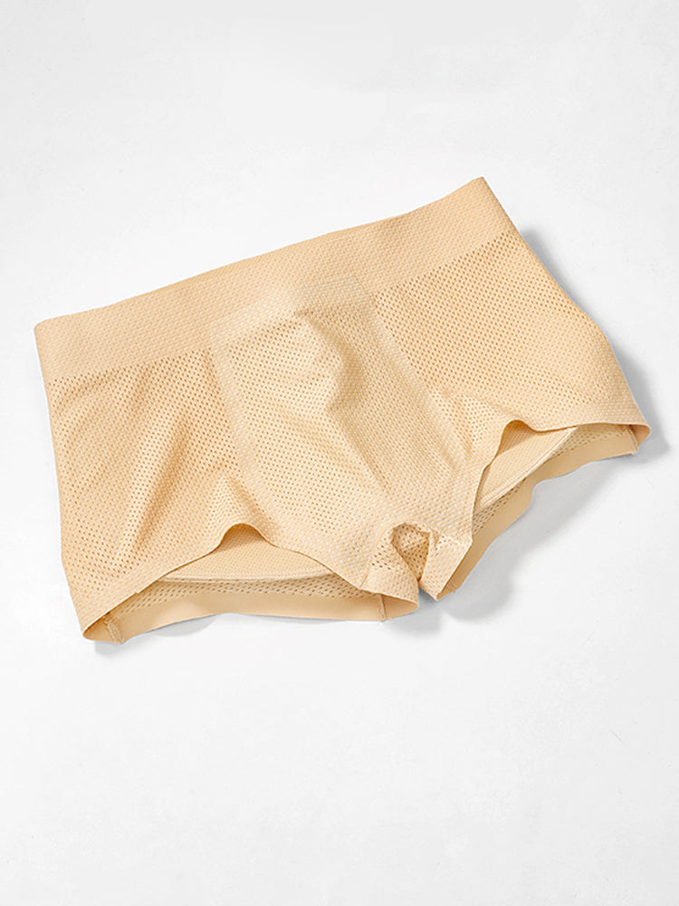 Hip Lift Mesh Breathable Seamless Trunks