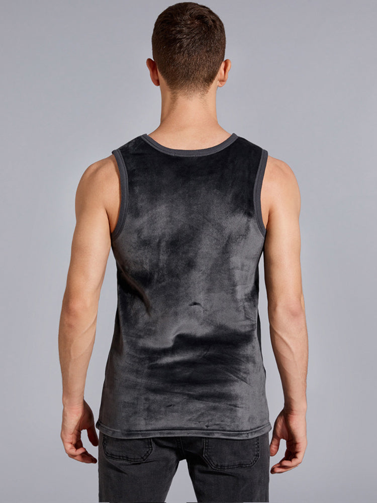 Men's Thickened Double-sided Fleece Thermal Vest