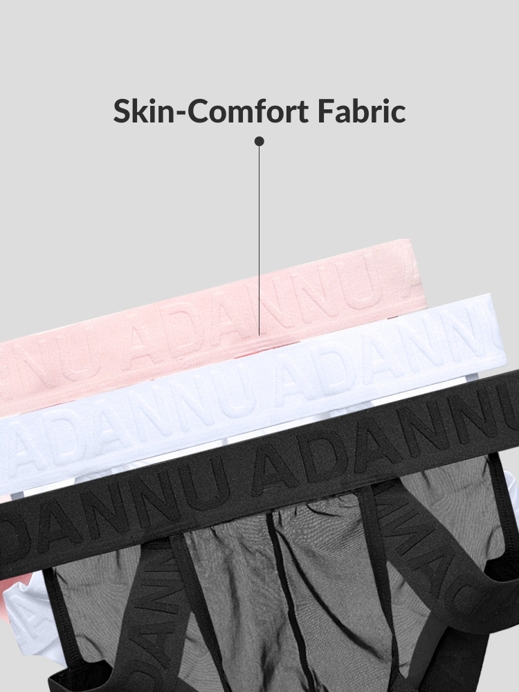 Men's Sheer Double Strap Sexy Bikini