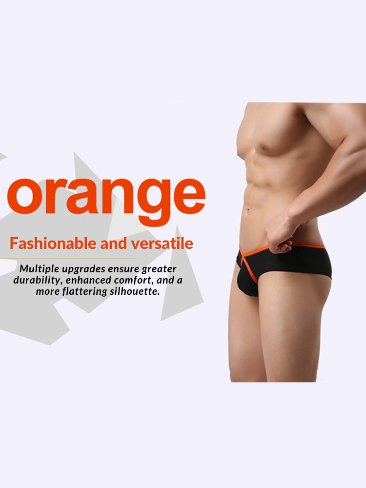 3 Pack Men's Trendy Breathable Sexy Nylon Trunks