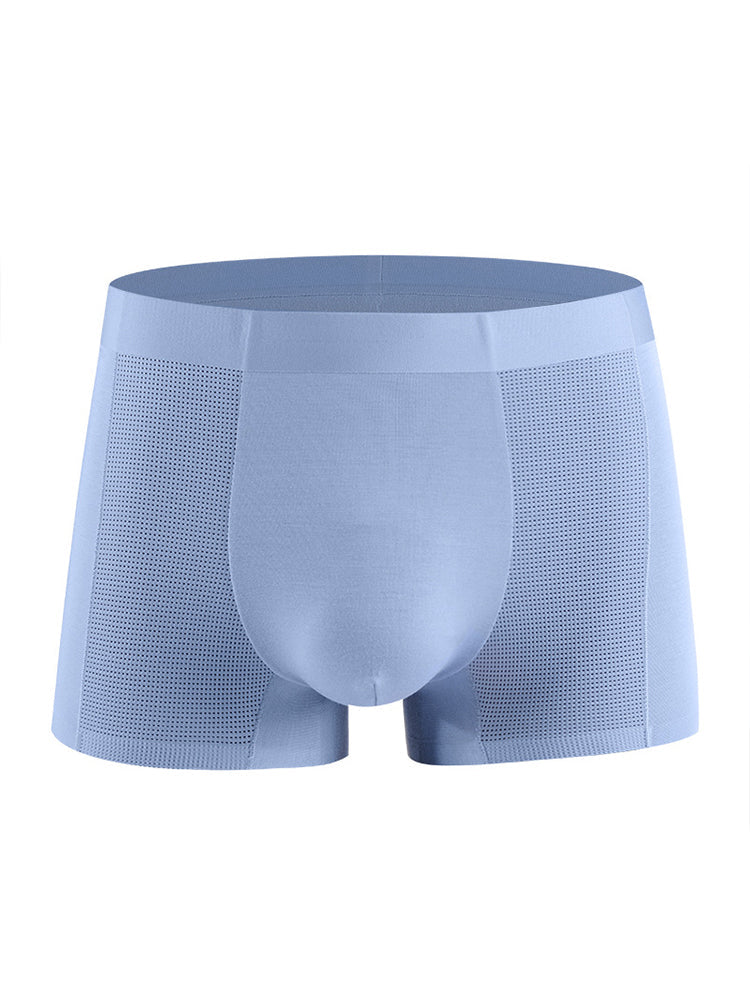 2 Pack Men's Breathable Seamless Modal Trunks