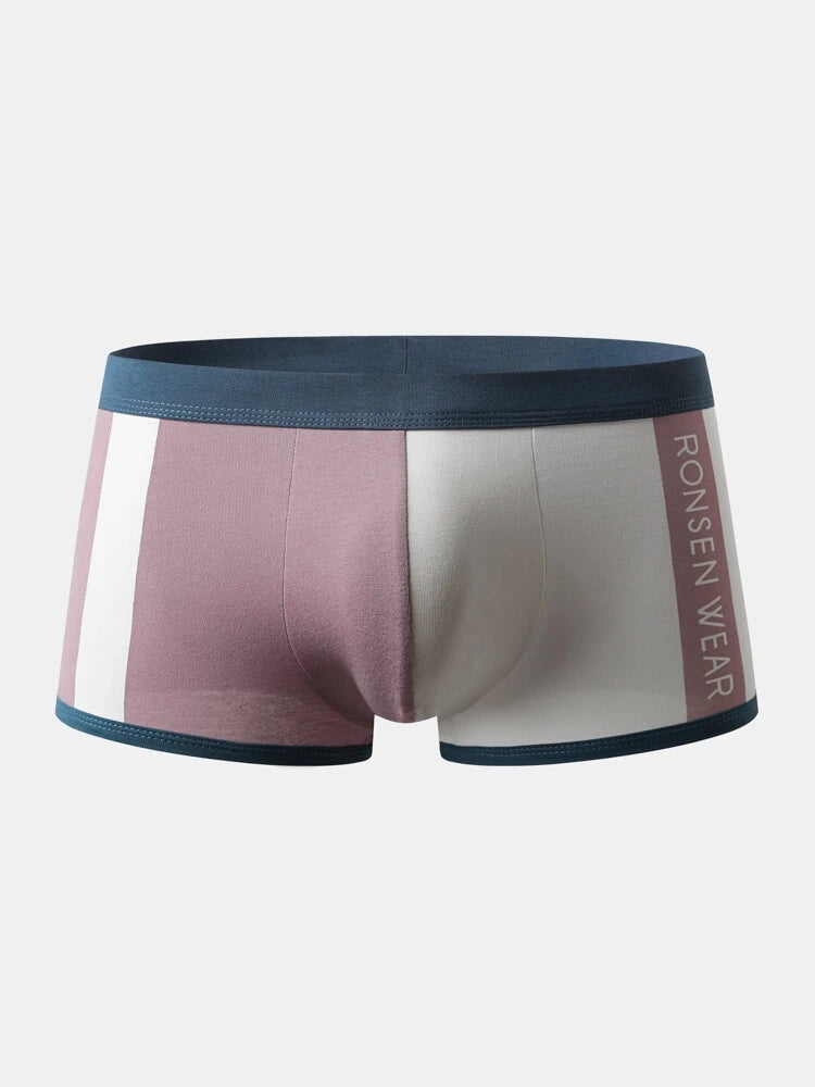 2 Pack Contrast Color Sports Style Men's Underwear