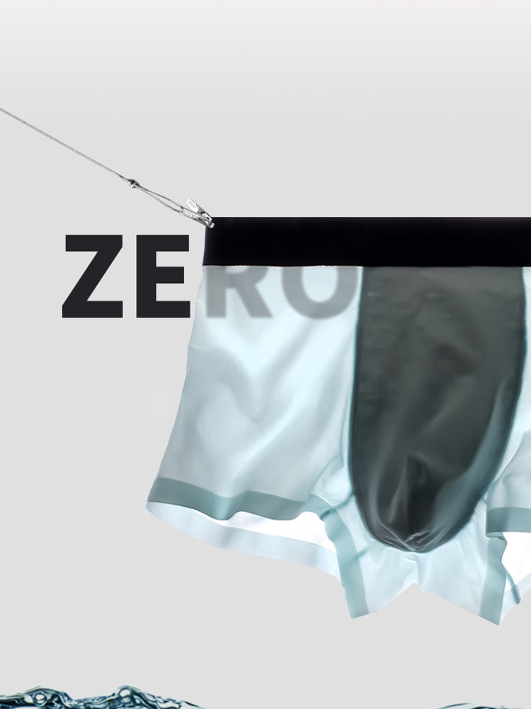 3 Pack Ice Silk Seamless Ultra-thin Men's Trunks