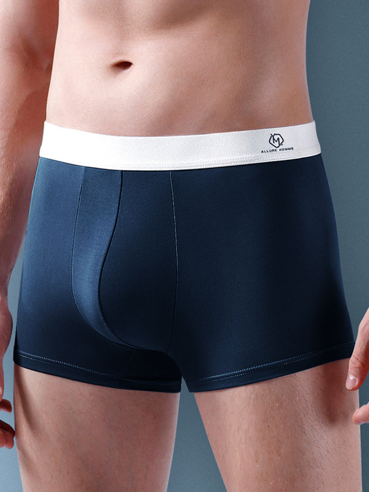 3 Pack Men's Traceless Breathable Modal Trunks