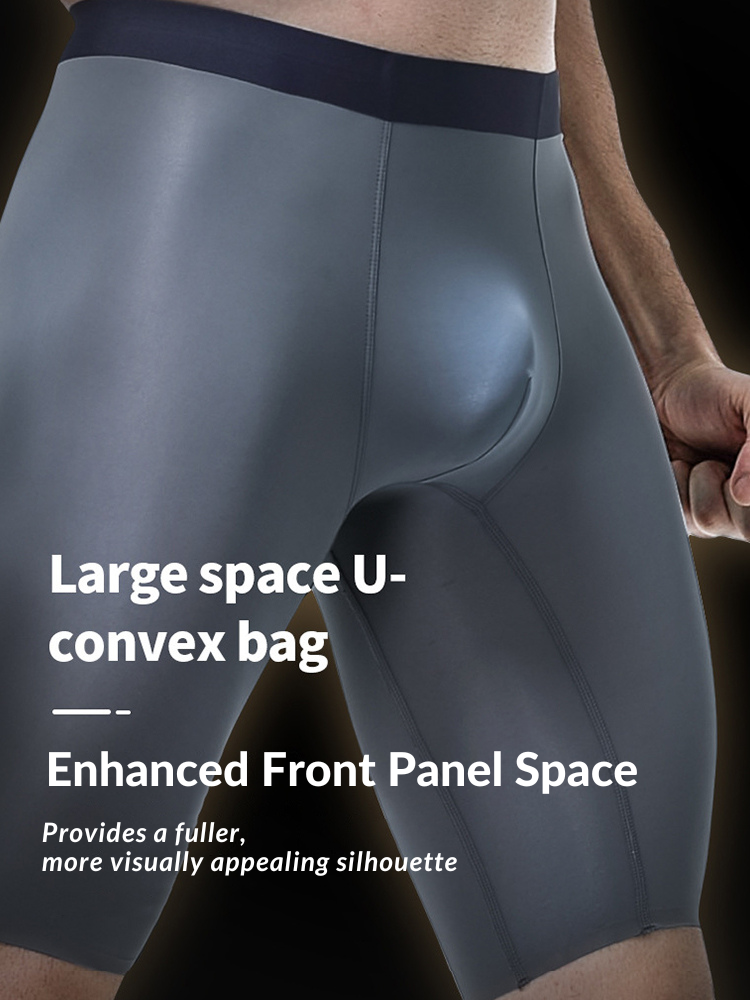 3 Pack Men's Anti-Chafing Seamless Running Briefs