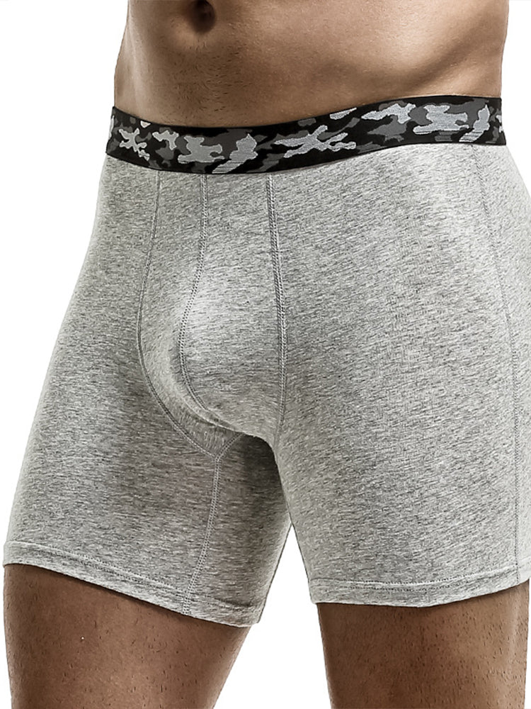 2 Pack Men's U Convex Large Support Pouch Boxers Briefs