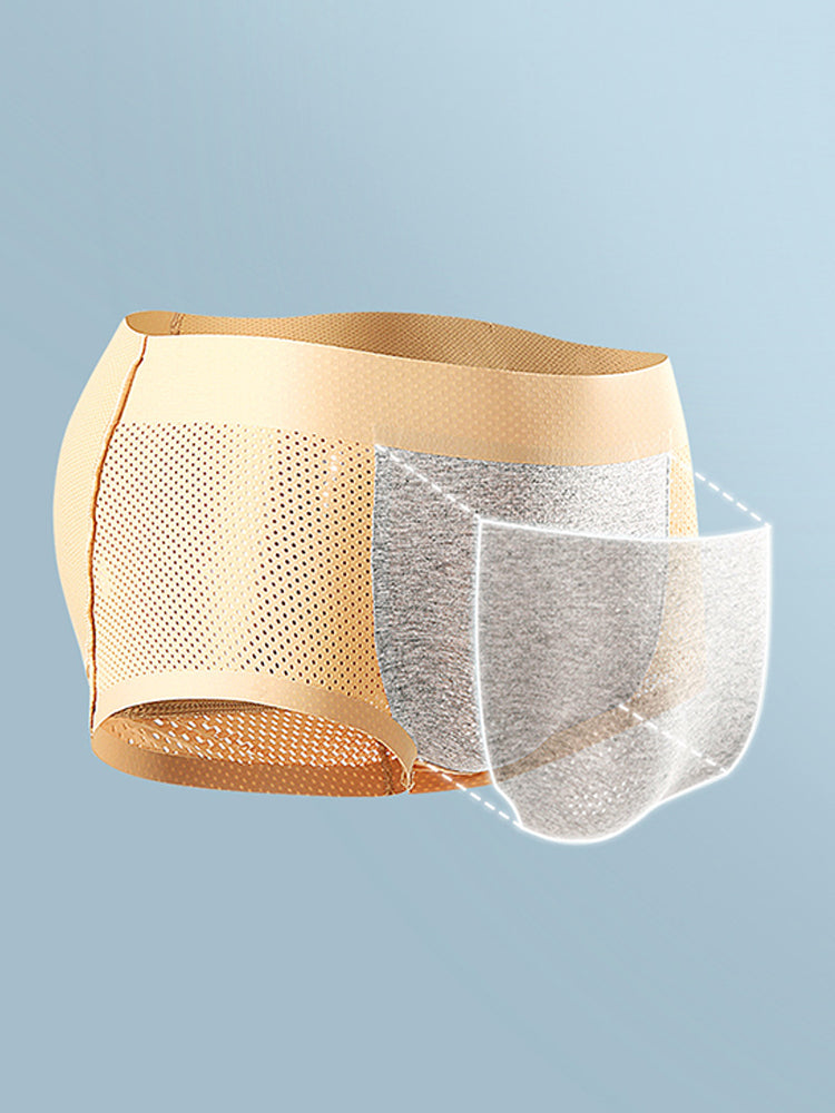 Hip Lift Mesh Breathable Seamless Trunks