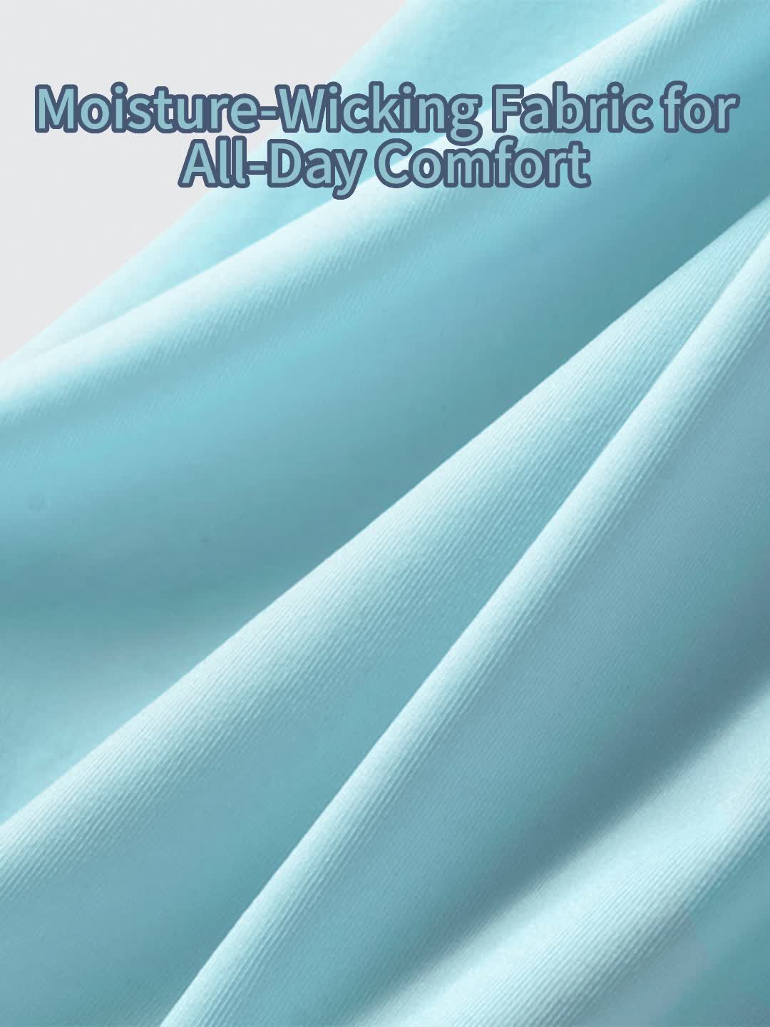 2 Pack Men's Sports Anti-Chafing Ice Silk Quick-Dry Boxers Briefs & Midway Briefs