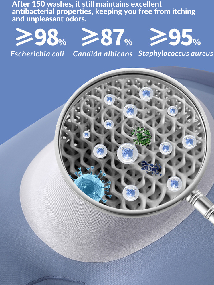 4 Pack Men's Seamless Antibacterial Boxers Briefs