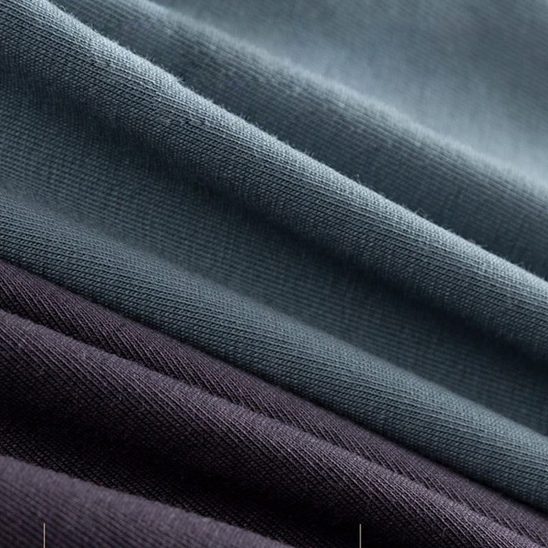 4Pcs Modal Pure Color Thin U Convex Boxer Briefs For Men