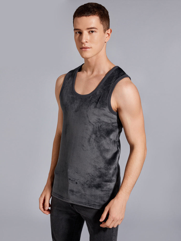 Men's Thickened Double-sided Fleece Thermal Vest