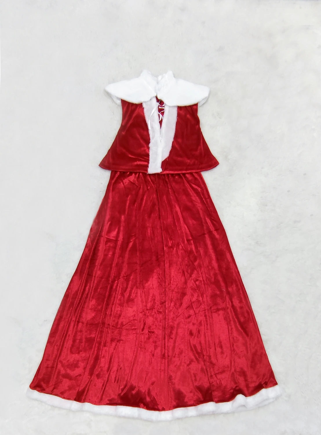 Women's Santa & Mrs. Claus Costume – Adult Christmas Carnival Cosplay Outfit