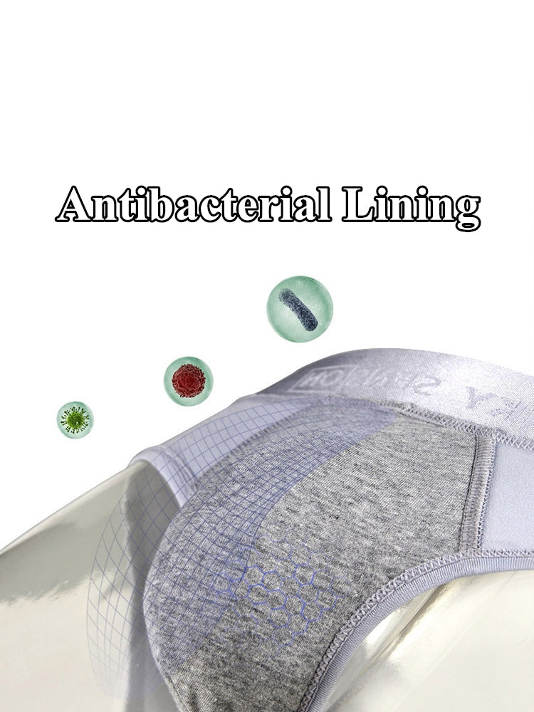 2 Pack Men's Lightweight Cotton Pouch Briefs