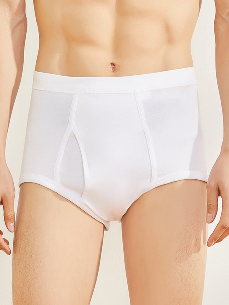 2 Pack Cool Cotton Underwear With Fly