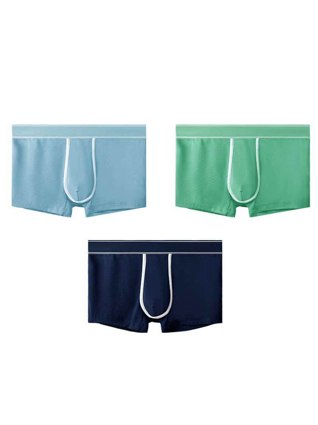 3 Pack Men's Breathable Micro Thin Trunks