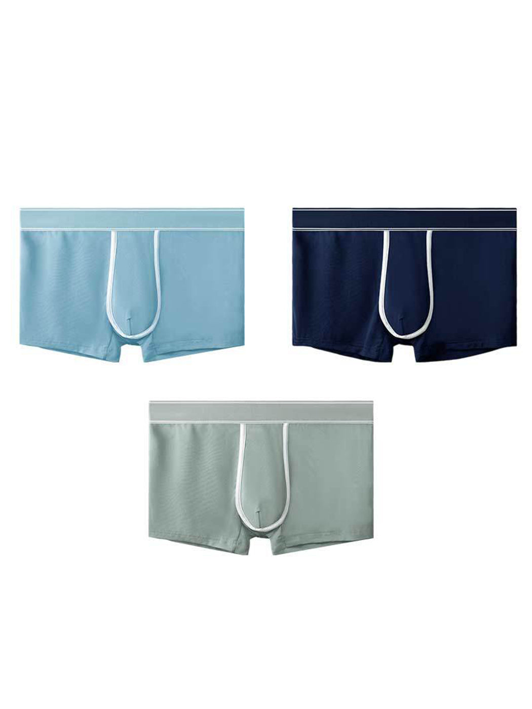 3 Pack Men's Breathable Micro Thin Trunks