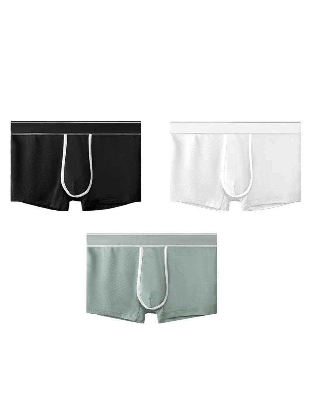 3 Pack Men's Breathable Micro Thin Trunks